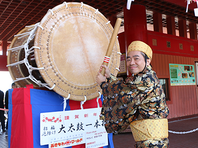 大太鼓一本打ち
